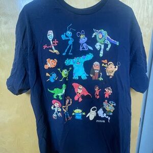 Pixar Women's Short Sleeve Tee - Black